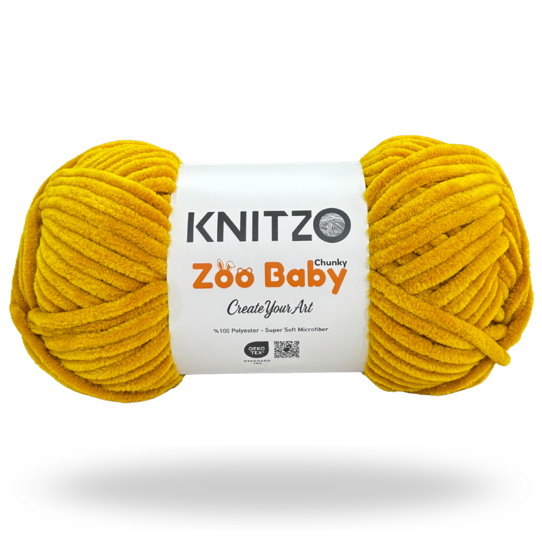 Zoo Baby | Premium Chenille Yarn