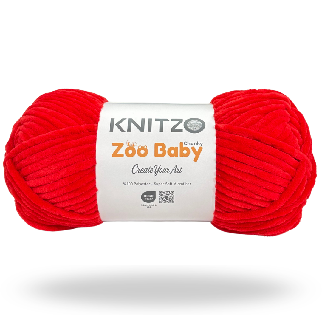 Zoo Baby | Premium Chenille Yarn
