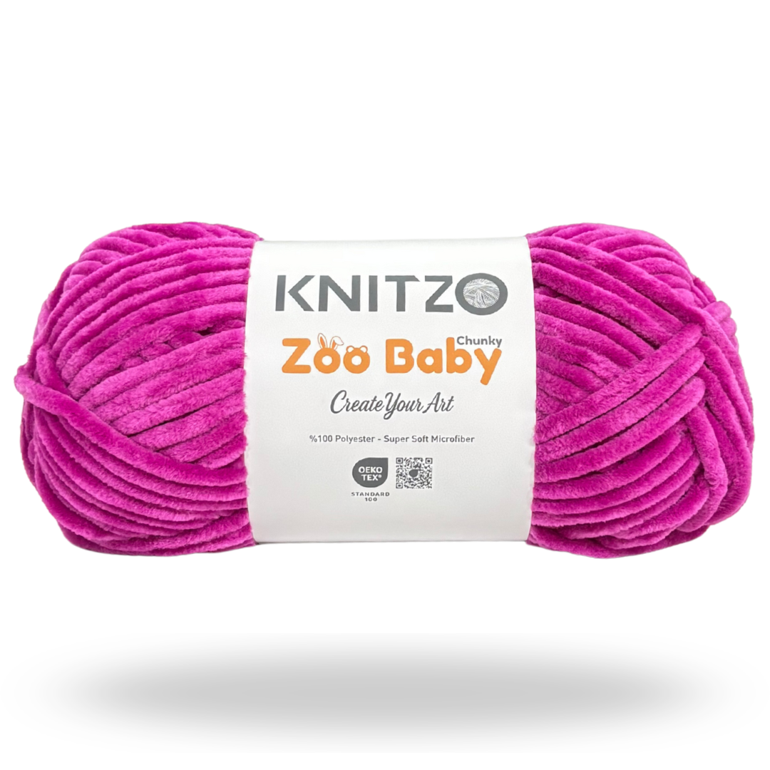 Zoo Baby | Premium Chenille Yarn