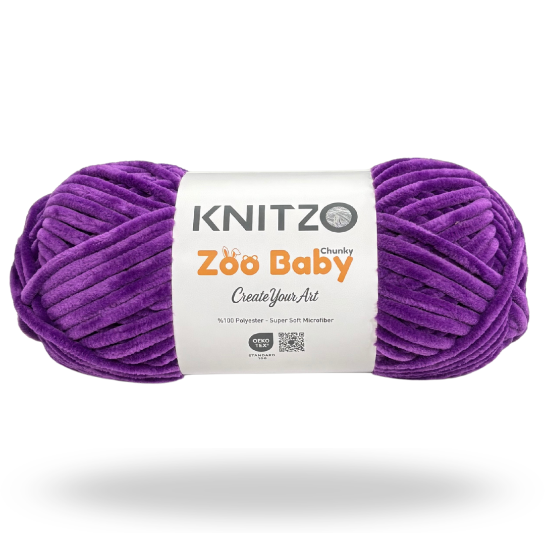 Zoo Baby | Premium Chenille Yarn